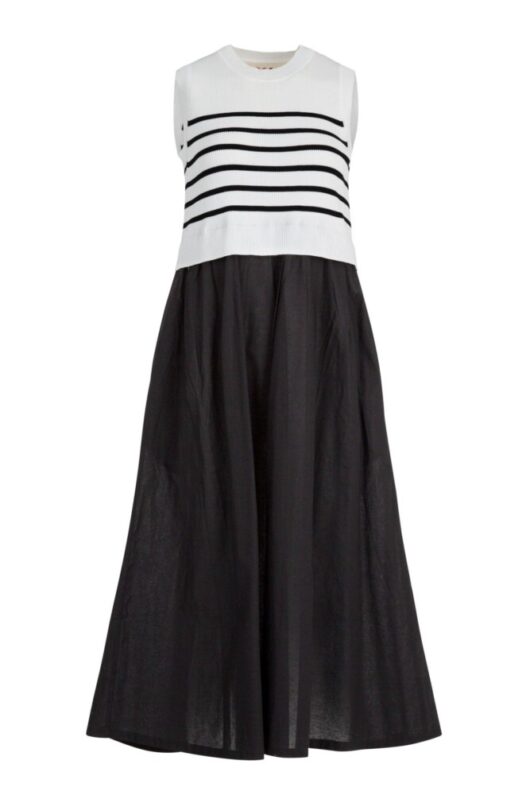 Cooper - Hook, Line, Sinker Dress - Black/White - Image 5