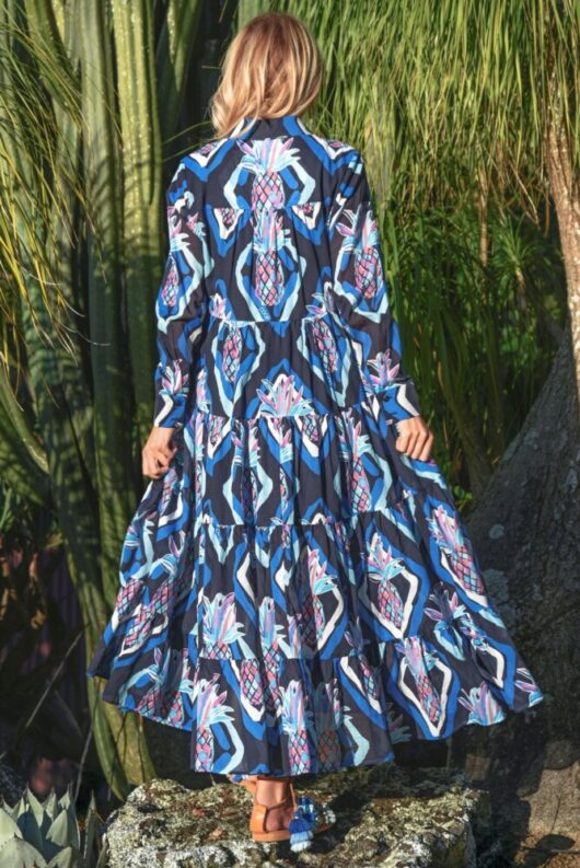 Coop - Sun and the Swoon Dress - Navy - Image 3