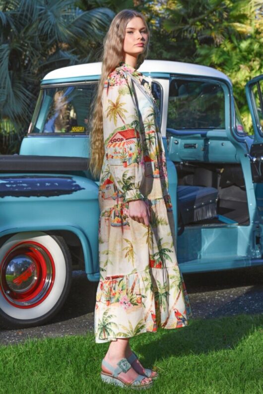 Coop - Picot-A-Boo Dress - Palm Beach - Image 2