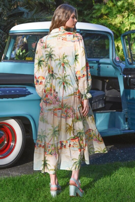 Coop - Picot-A-Boo Dress - Palm Beach - Image 3