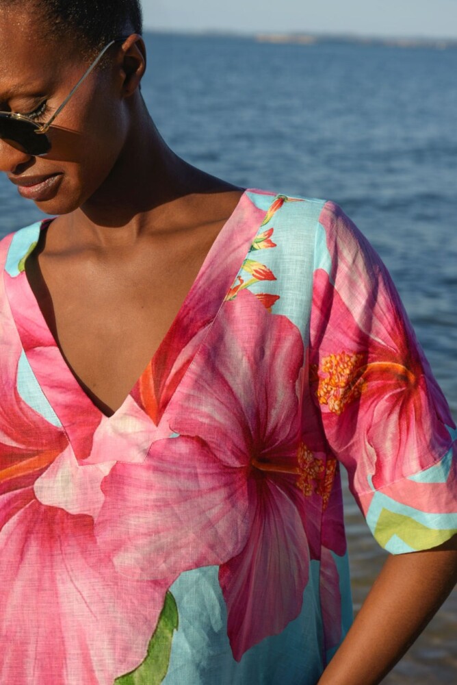 Curate - A Fine Drop Dress - Blue - Image 2