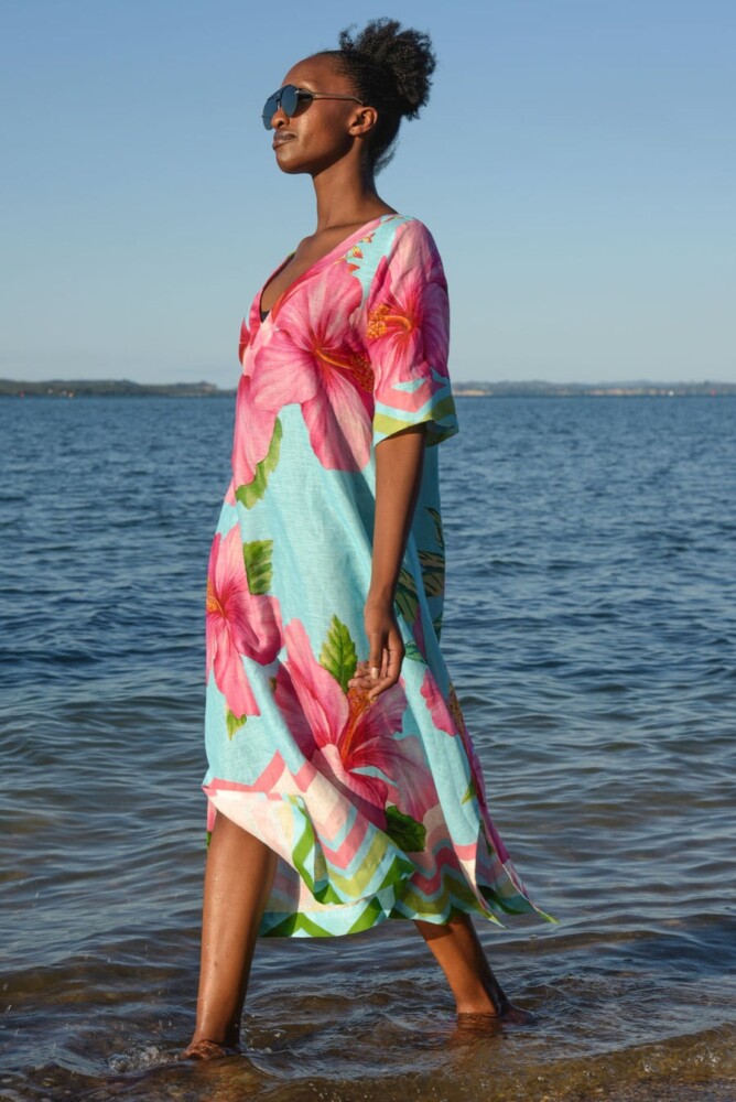 Curate - A Fine Drop Dress - Blue - Image 3