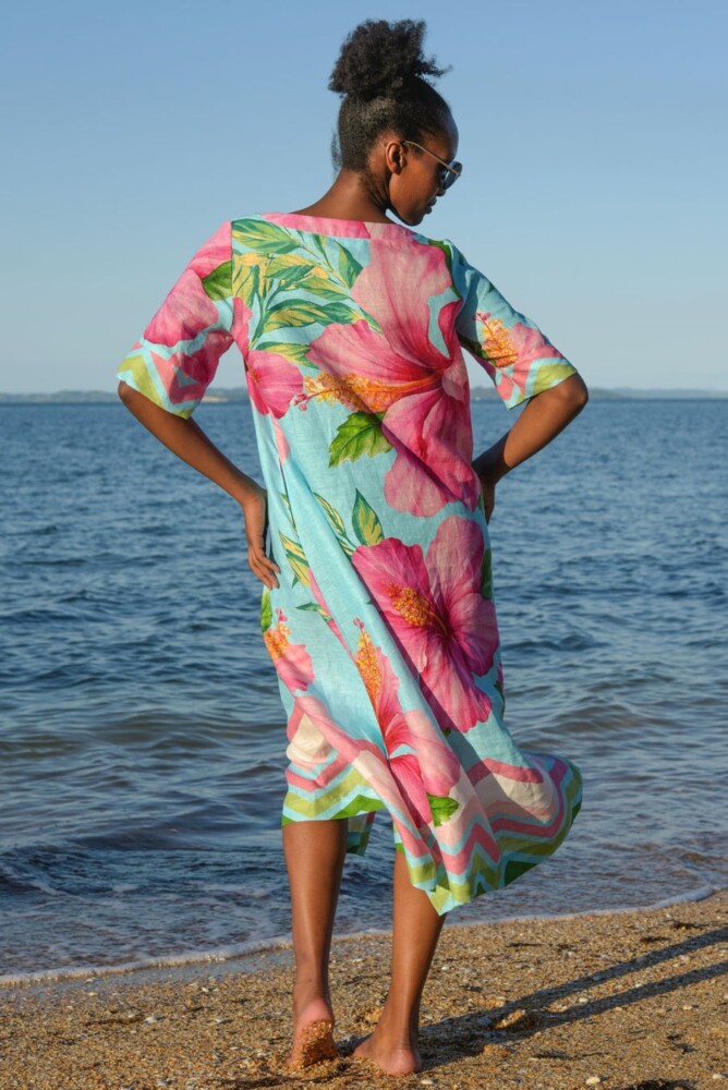 Curate - A Fine Drop Dress - Blue - Image 4