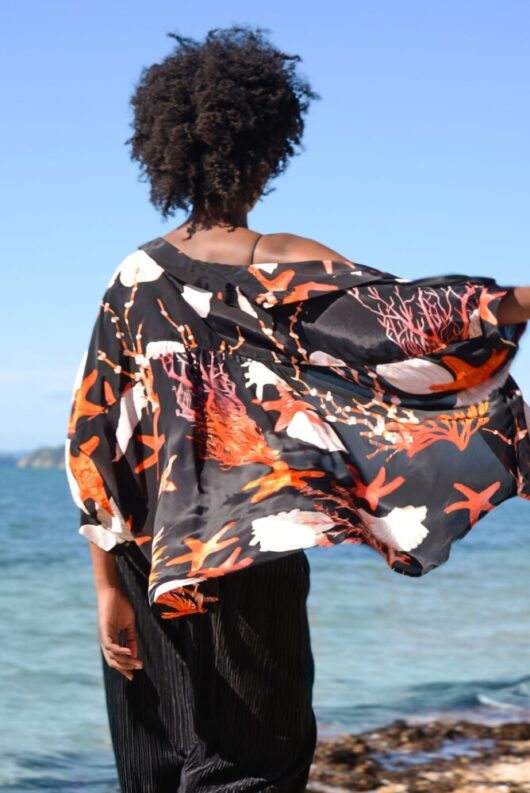 Curate - Behind Her Back Shirt - Black Shells - Image 5