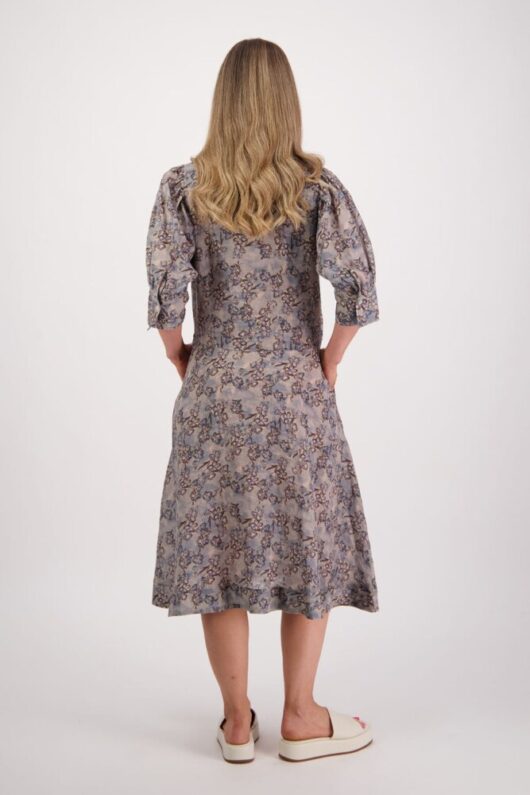 Briarwood - Christine Denim Daisy Ramie Shirt Dress - Image 3