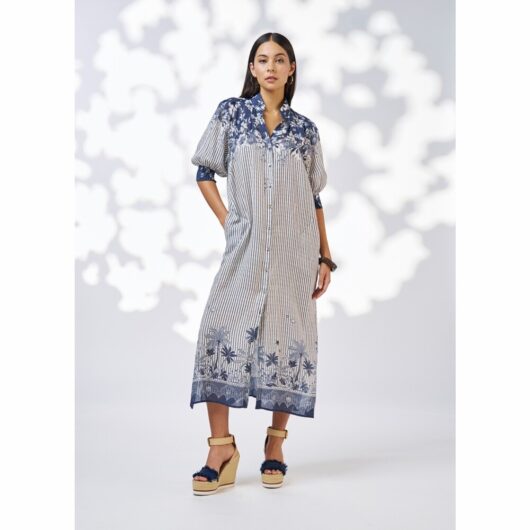 Loobie's Story - Xanthe Shirt Dress - Indigo