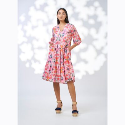 Loobie's Story - Solana Dress - Flamingo