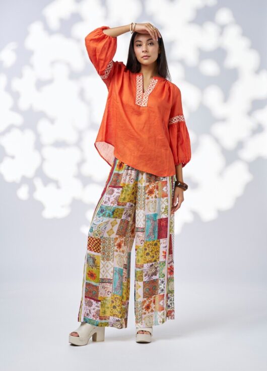 Loobie's Story - Maya Top - Burnt Orange - Image 2