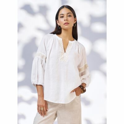 Loobie's Stroy - Maya Top - White