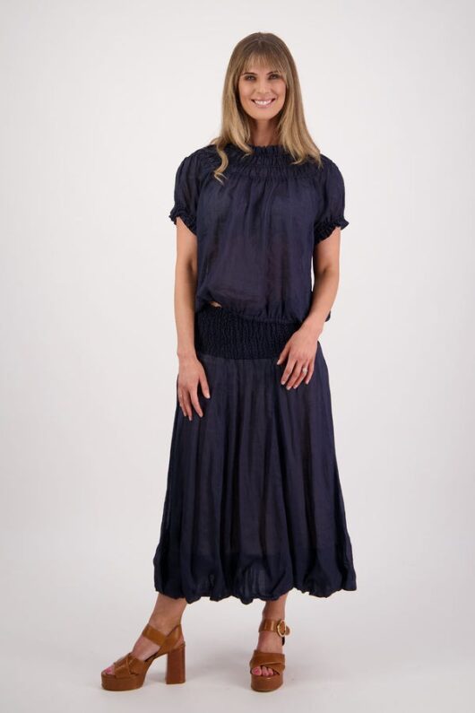 Brairwood - Sally Ink Ramie Top - Image 6