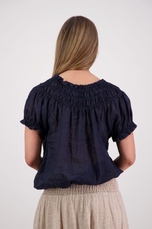 Brairwood - Sally Ink Ramie Top - Image 3