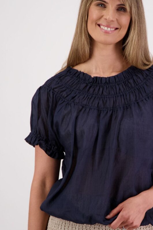 Brairwood - Sally Ink Ramie Top - Image 4