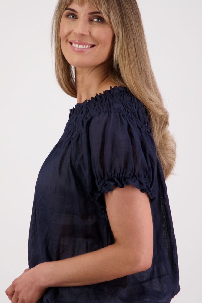 Brairwood - Sally Ink Ramie Top - Image 5