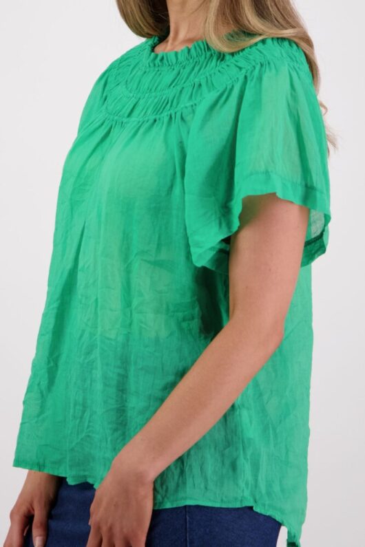 Briarwood - Sally Apple Ramie Top - Image 5