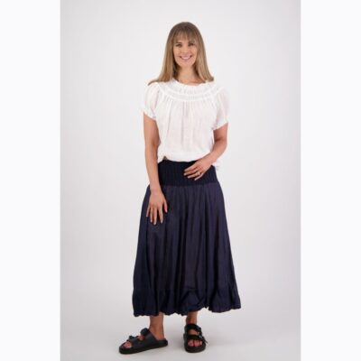 Briarwood - Sarah Ink Ramie Skirt
