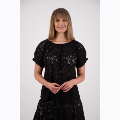 Briarwood - Serenity Black Lace Top
