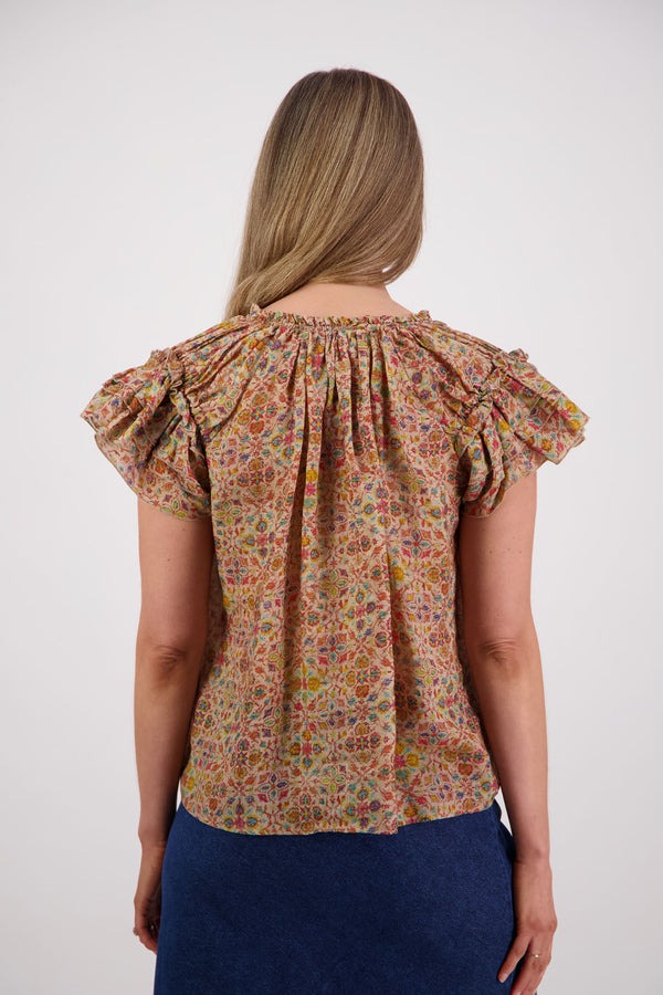 Brairwood - Shakespeare Little Leaf Ramie Top - Image 6