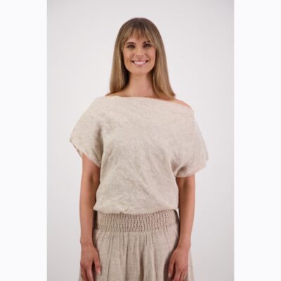 Briarwood - Shelby Natural Linen Top