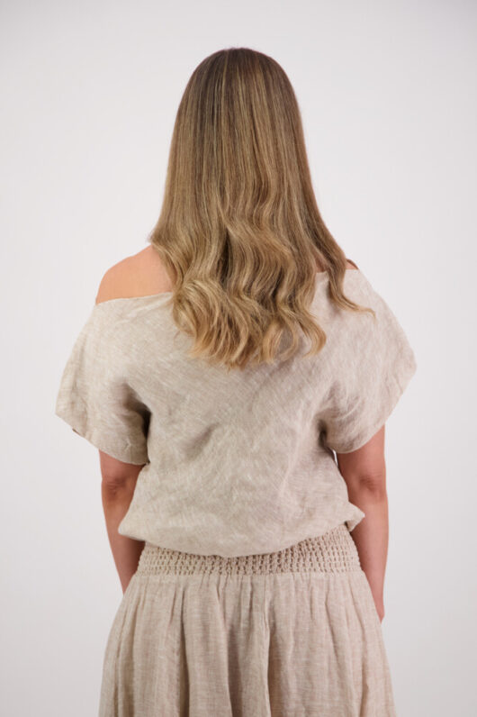 Briarwood - Shelby Natural Linen Top - Image 3