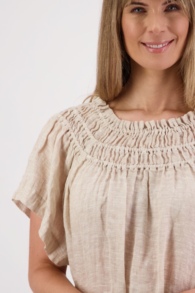 Briarwood - Shelley Natural Linen Top - Image 4