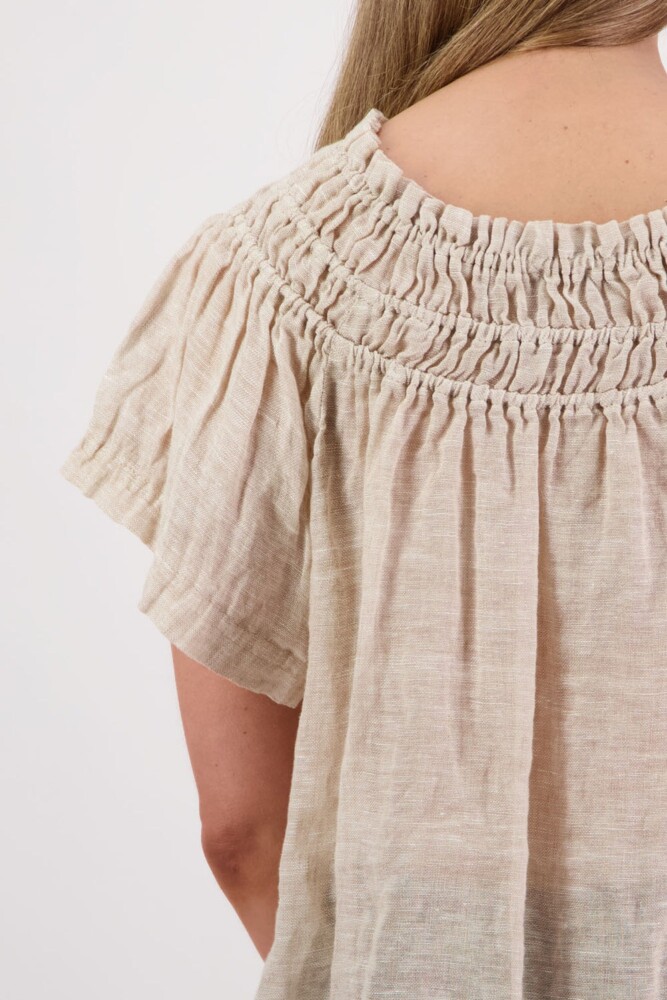 Briarwood - Shelley Natural Linen Top - Image 5