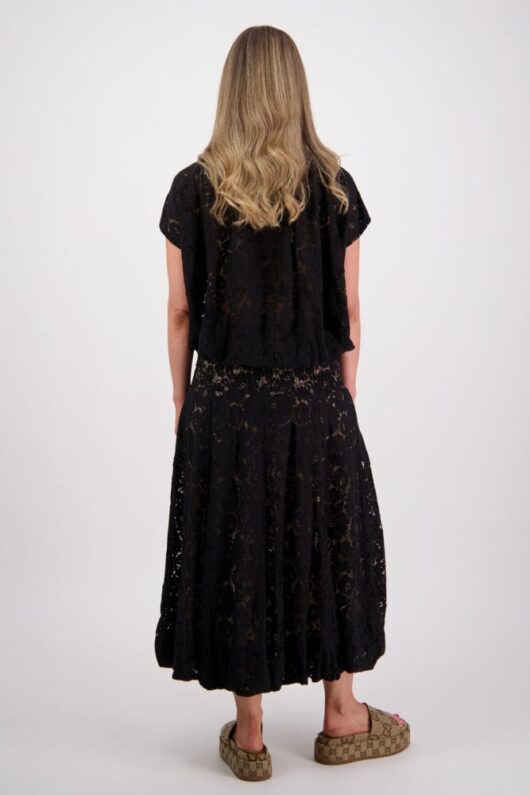 Briarwood - Sparkle Black Lace Skirt - Image 5