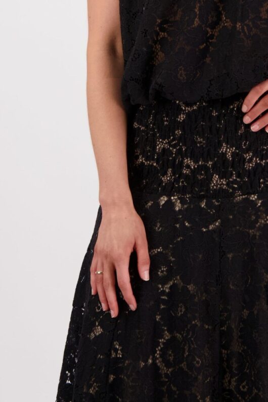 Briarwood - Sparkle Black Lace Skirt - Image 4