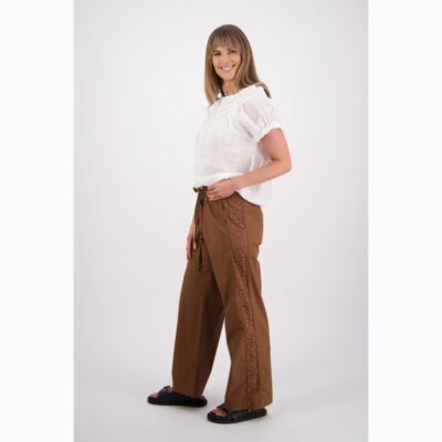 Briarwood - Sunshine Tan Cotton Poplin Pant