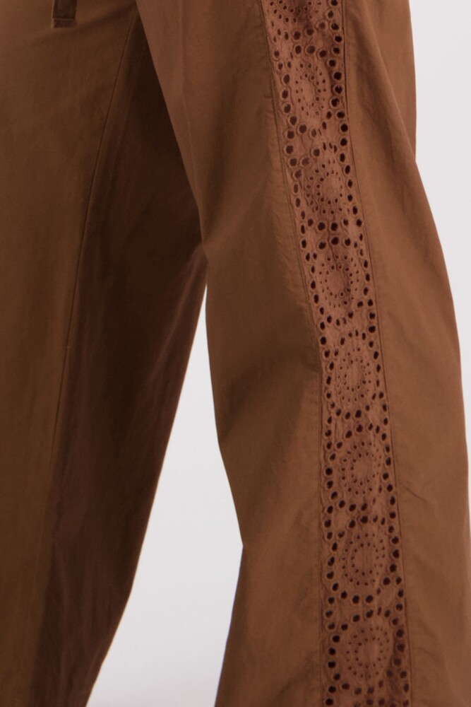 Briarwood - Sunshine Tan Cotton Poplin Pant - Image 4