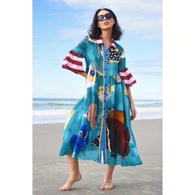 Cooper - Worlds Away Dress - Fish