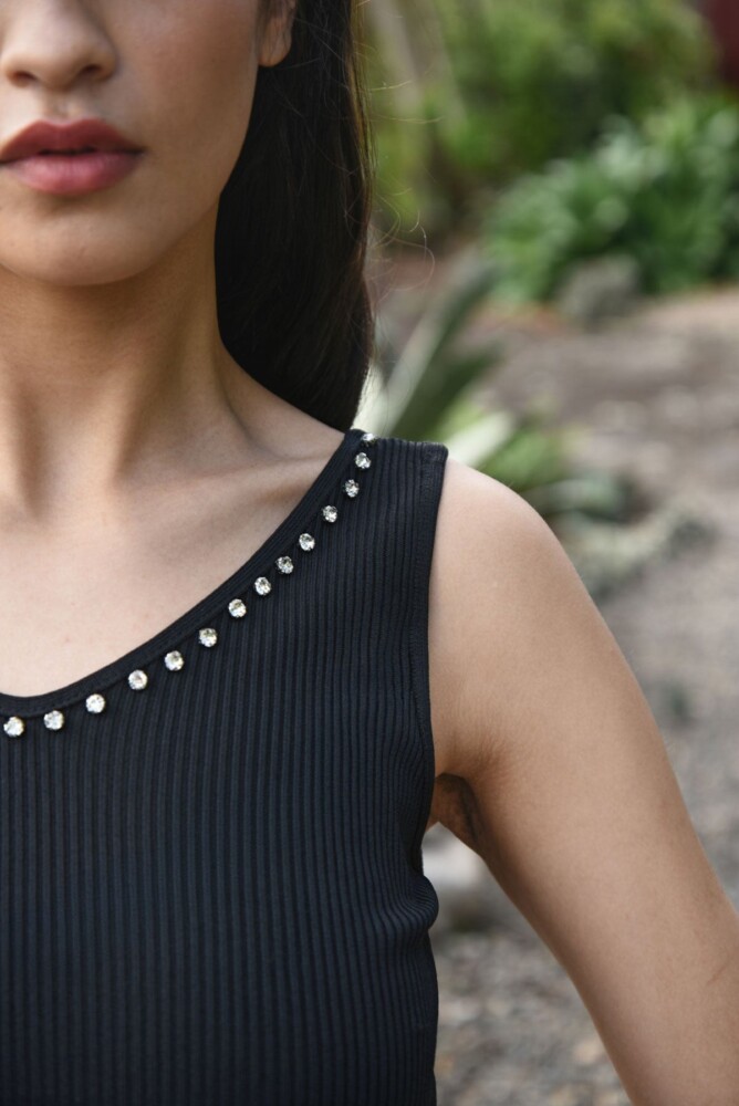 Coop - Glisten Up Tank - Black - Image 4