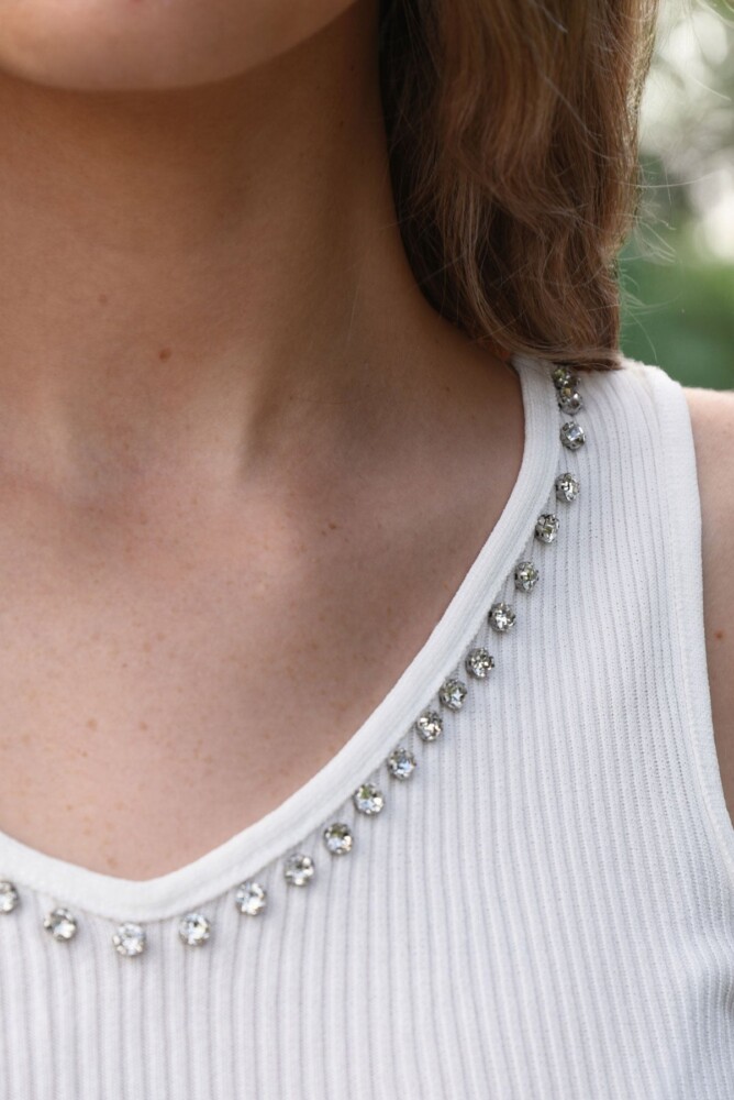 Coop - Glisten Up Tank - White - Image 4