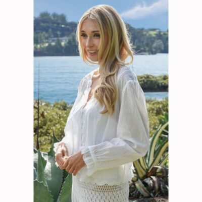 Coop - Sew Lovely Blouse - White