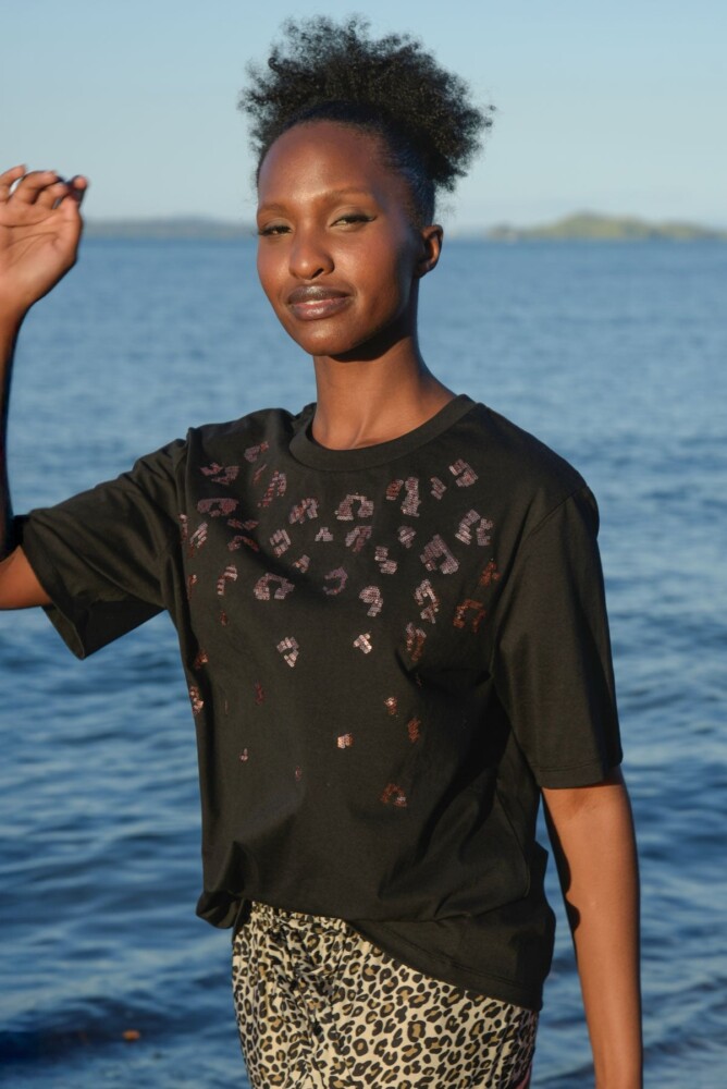 Curate - You're Purrfect t-shirt - Black - Image 2