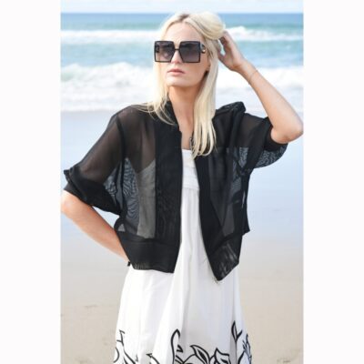 Trelise Cooper - Crop-dead Gorgeous Jacket - Black