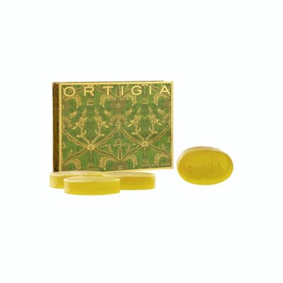 Ortigia Sicilia – Lime di Sicilia Glycerine Soap X 4