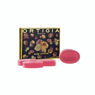 Ortigia Sicilia – Rose Antiche Glycerine Soap X 4