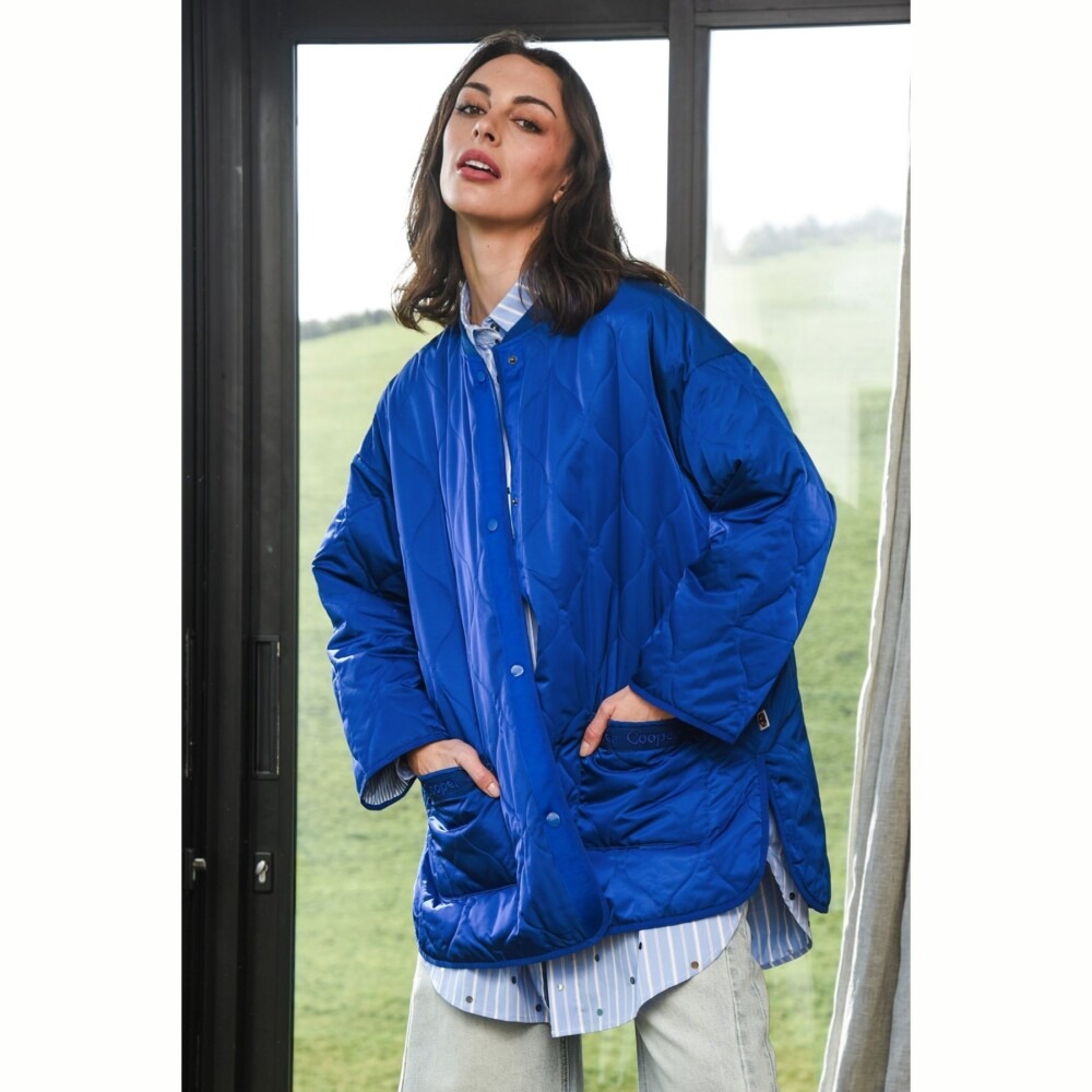 Cooper - Crack the Coat Coat - Colbalt