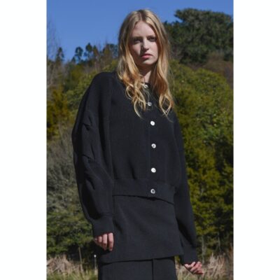 Coop - Twist and Shout Cardigan - Black