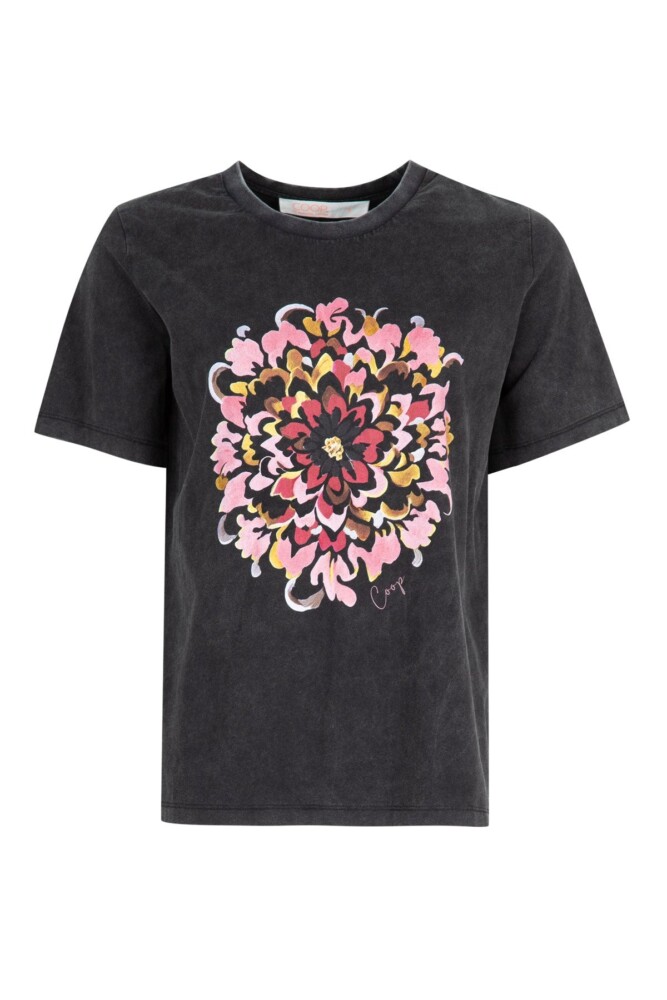 Coop - Fleur-tastic T-Shirt - Vintage Black - Image 4