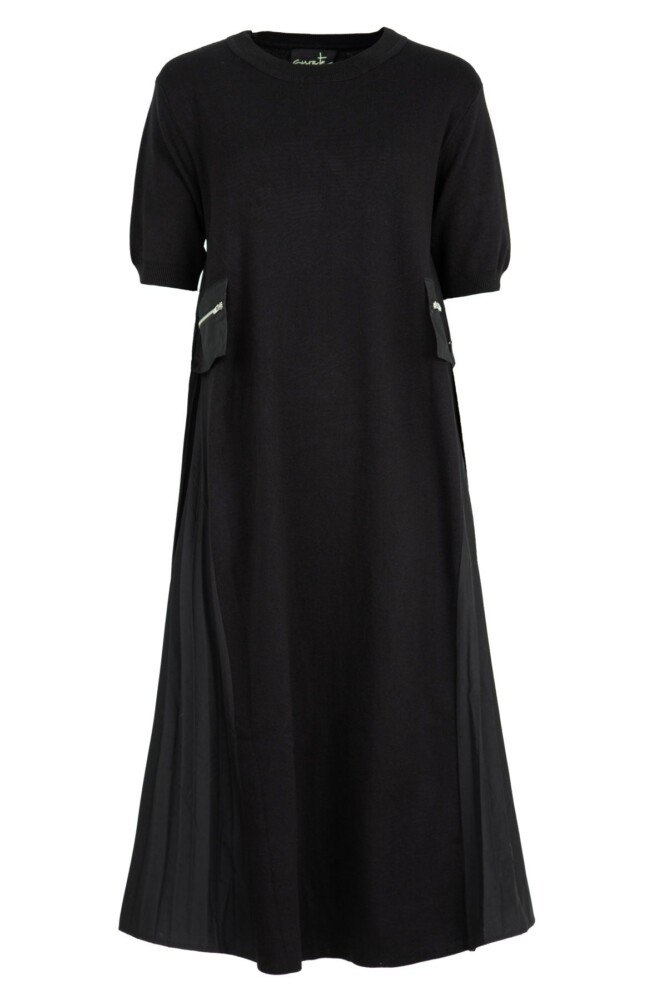 Curate - Cozy Couture Dress - Black - Image 2