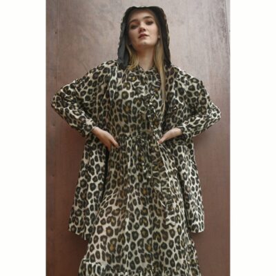 Curate - Glow with the Flow Raincoat - Leopard