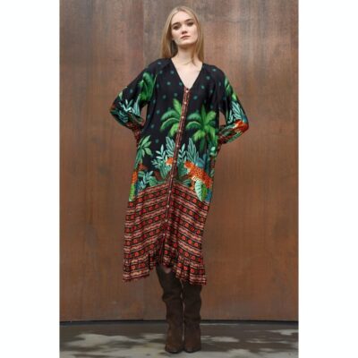 Curate - Personal Best Dress - Black Leopard