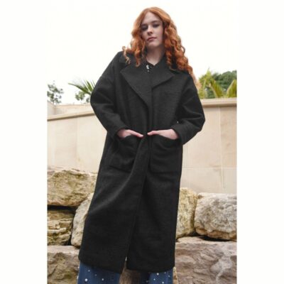 Curate - Coming Up Cozy Coat - Black