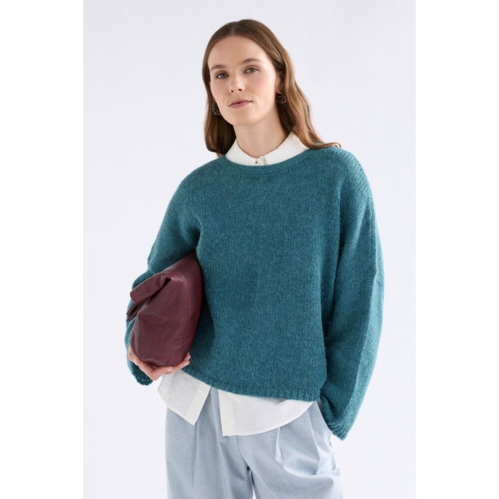 Elk - Agna Sweater - Stone Blue