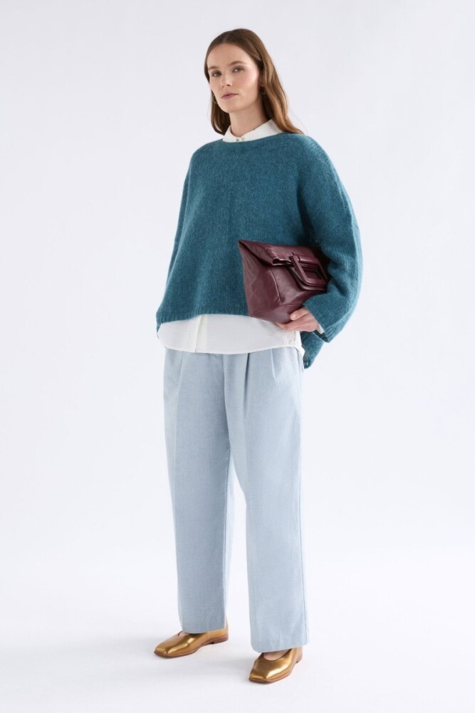 Elk - Agna Sweater - Stone Blue - Image 3
