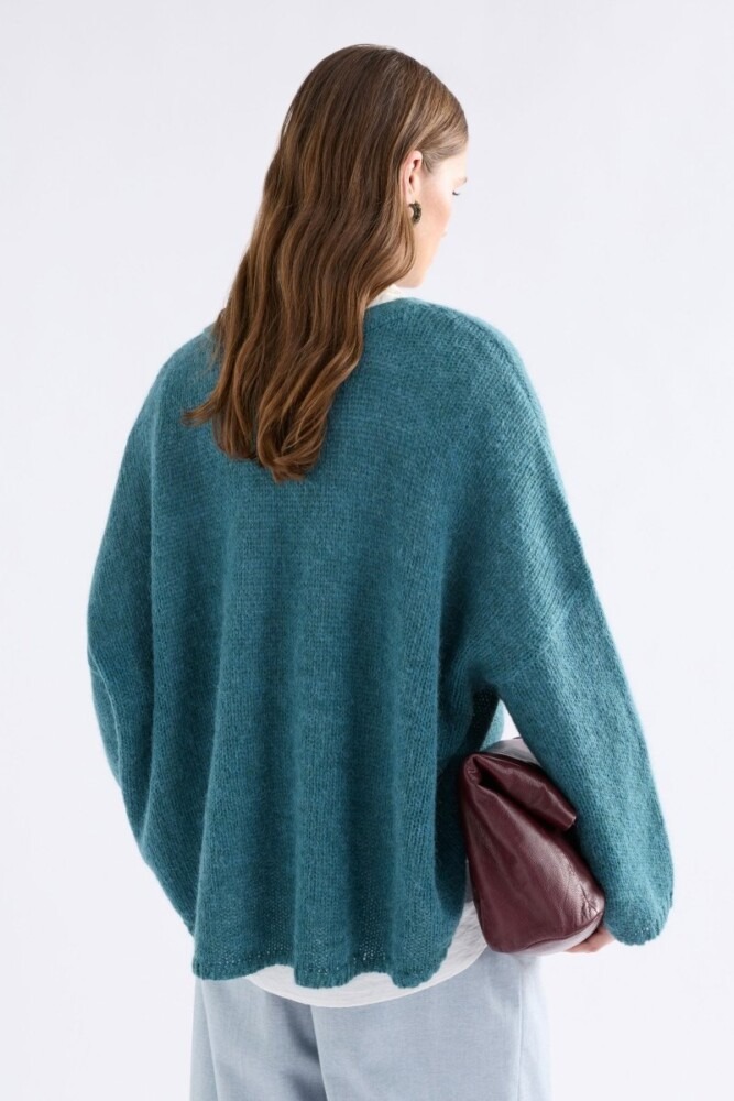 Elk - Agna Sweater - Stone Blue - Image 4