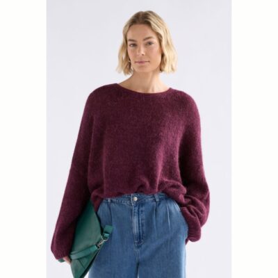 Elk - Agna Sweater - Merlot