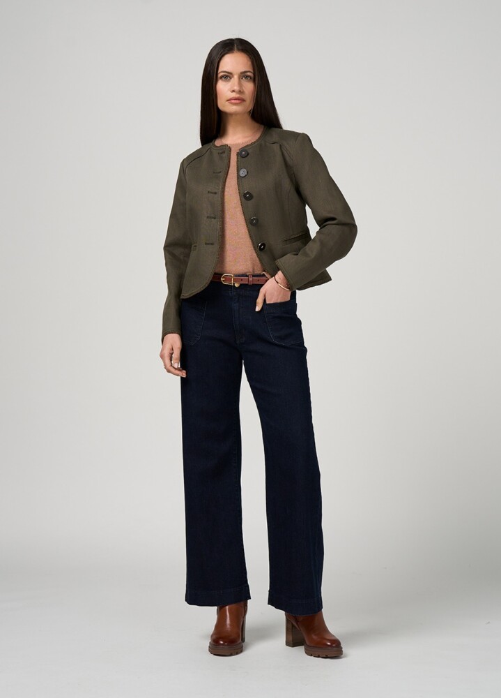 Loobie's Story - Marlow Jacket - Olive - Image 5