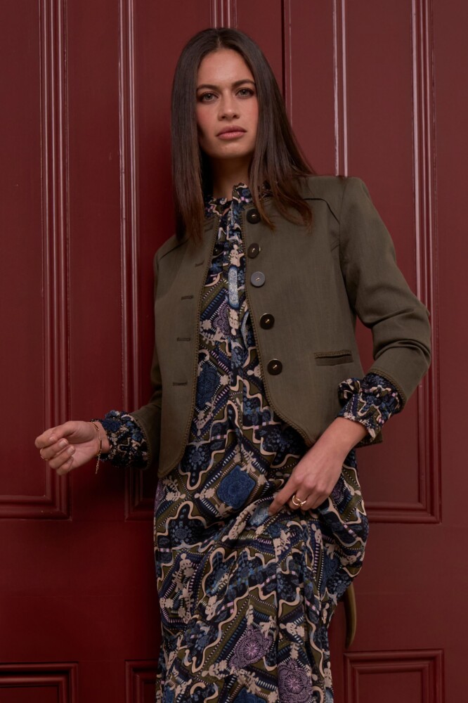 Loobie's Story - Marlow Jacket - Olive - Image 2